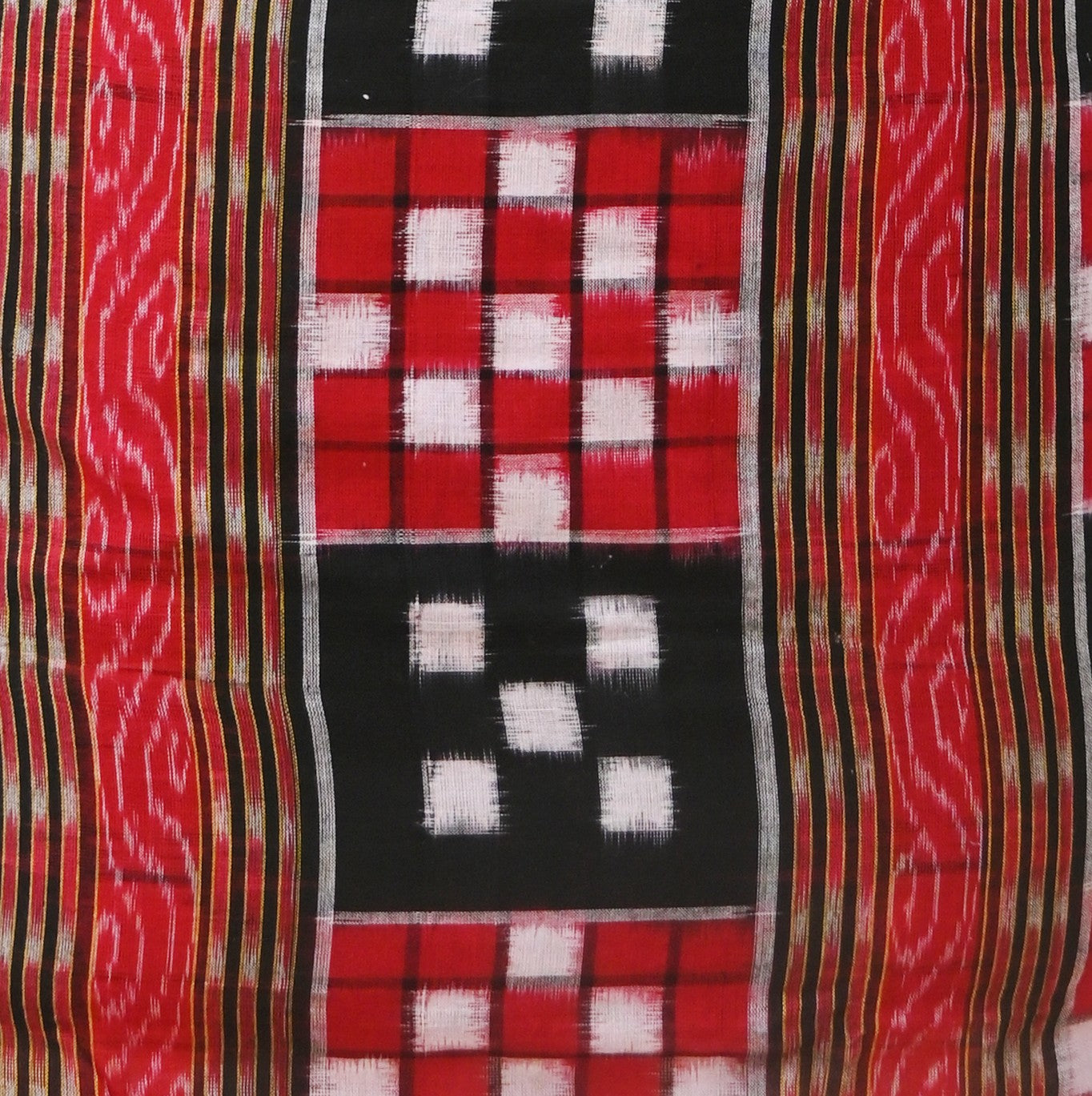 Maroon Sambalpuri Ikat Cotton Kurti